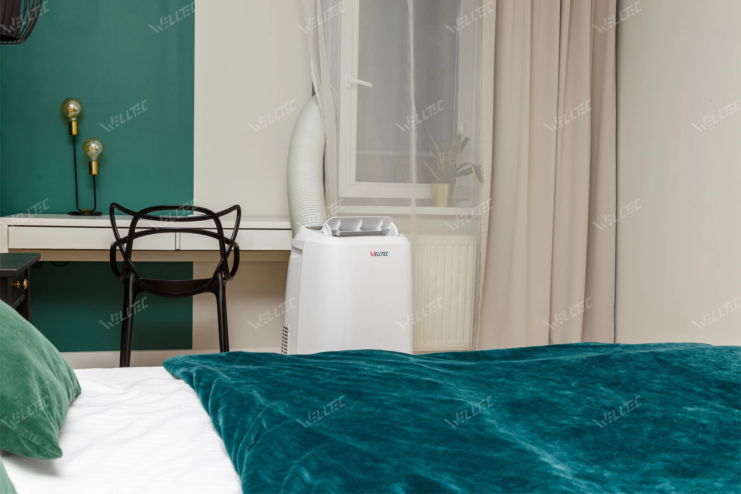 Klimatyzator przenośny Welltec ACN16 - sprawdzi się w sypialni